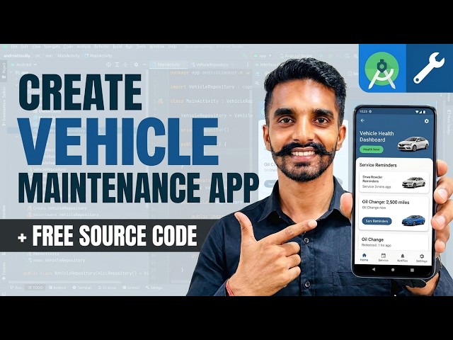 Build Vehicle Maintenance Tracker App in Android Studio | Full Project + Source Code