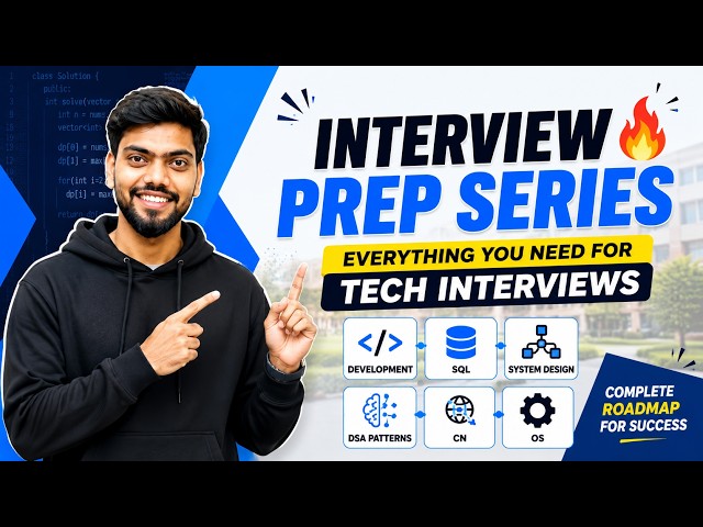 DON’T Start Your Interview Prep Without This 🔥 | Complete Interview prep series