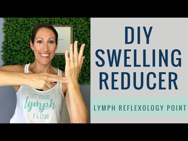 SIMPLE DIY Lymph Drainage | Reflexology Points on the Hand to Reduce Swelling, Edema and Lymphedema