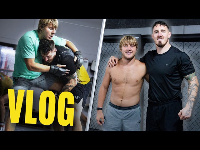Training With Paddy The Baddy | UFC | Tom Aspinall VLOGS