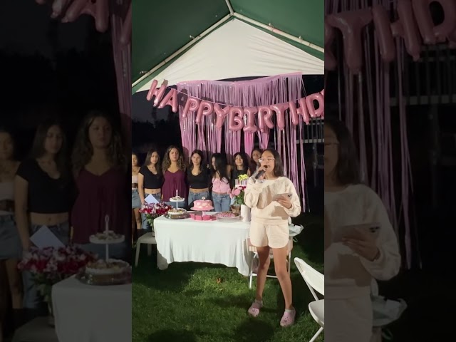 Nellita Faced Her Fear and Sang at Her First Party! 🎤❤️ So Proud!