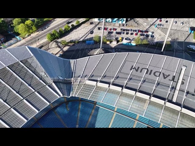 Etihad Stadium Expansion collaboration with SS Skies - 10th May 2026 -Manchester City FC #djidrone