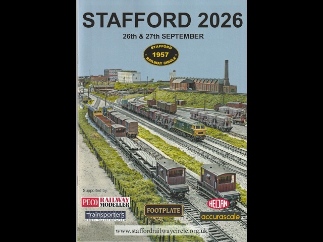 Stafford Model Railway Exhibition 2026