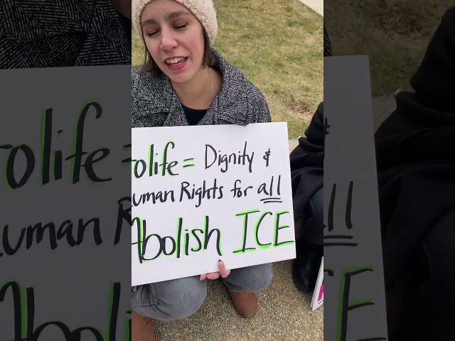Signs at March for Life 2026