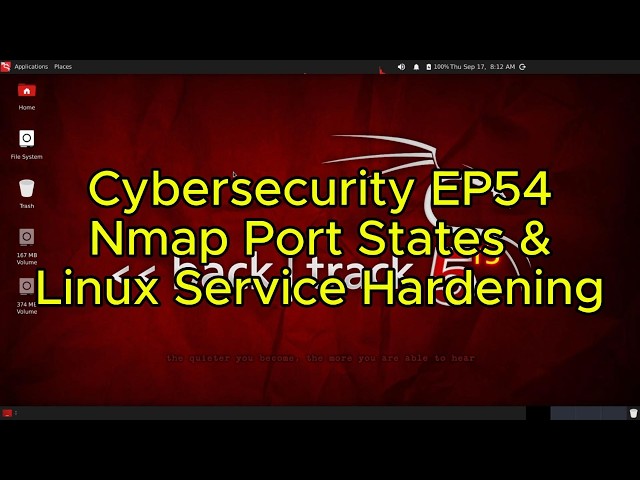 Nmap port state & Linux Service Hardening