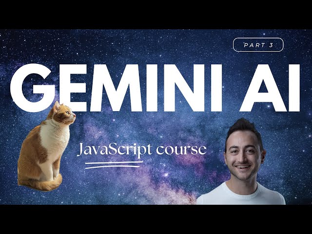 Gemini AI Web Course: AI Studio and prompt engineering (3)