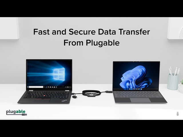 Fast and Secure Data Transfer From Plugable