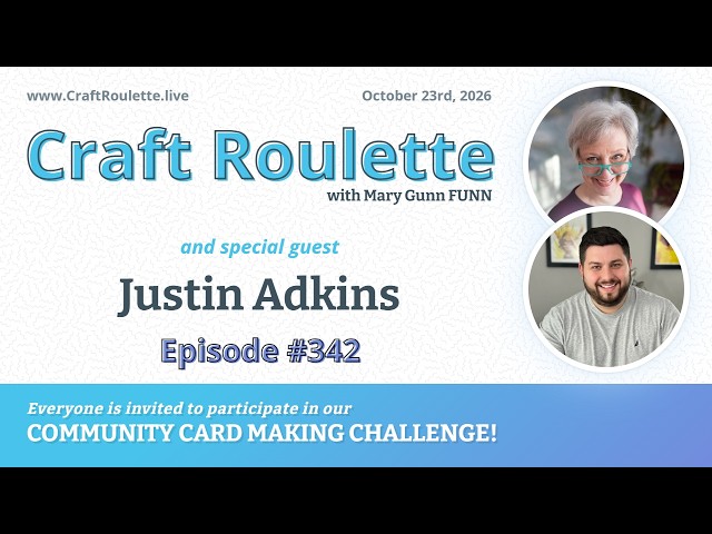 Craft Roulette Episode #342 featuring Justin Adkins (@justanotebyjustin)