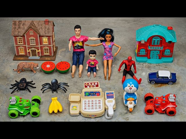 Spiderman ne hulk bhai ko jangli saanp se bachaya - gadi wala cartoon video