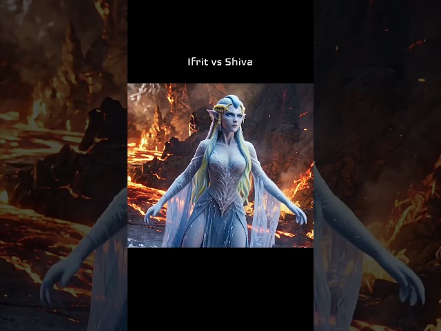Ifrit vs Shiva #ff8 #ff8remastered #finalfantasy #jrpg