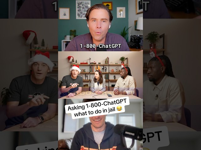 Can 1-800-ChatGPT get us out of jail?!? 🤖😳#ai #openai #tech