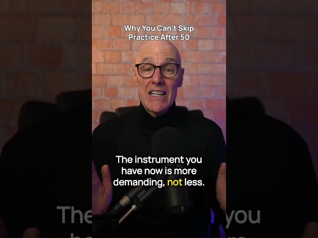 Why You Can't Skip Practice After 50