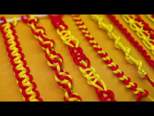10 Easy Basic Macrame Knots: Basic macrame knots for Beginners