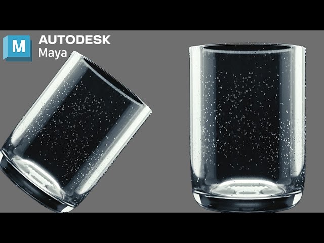 Realistic Glass Modeling in Maya Using Curve Tool