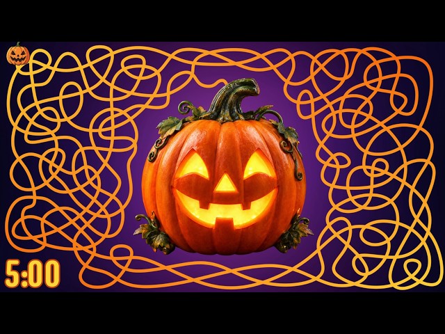 5 Minute Timer Bomb HALLOWEEN PUMPKIN   SPOOKY CLASSROOM TIMER