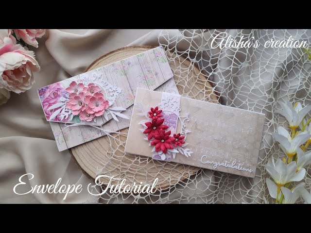 Envelope Tutorial || Money Envelope || Cash Envelope Tutorial || Shahun Envelope Tutorial ❤️