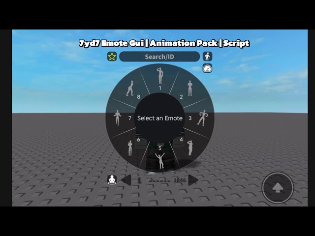 7yd7 Emote Gui | Animation Pack | Script