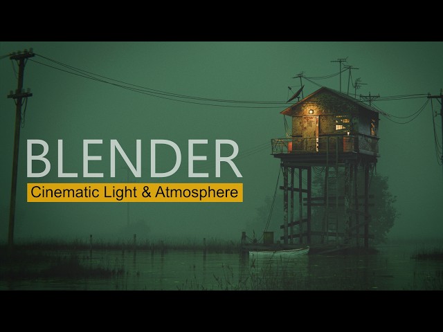 Advanced Cinematic Lighting & Atmosphere in Blender