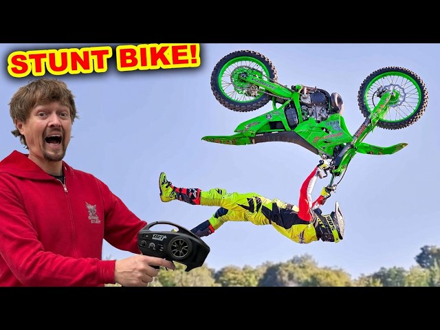 RC Stunt Motorbike