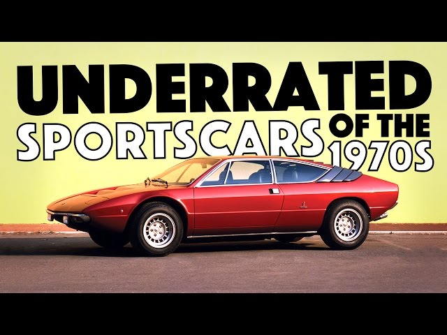 10 Underrated Sports Cars Of The '70s