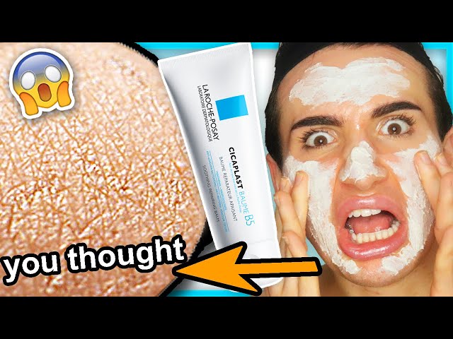 I tried La Roche Posay Cicaplast Baume B5 for ONE WEEK!! (same consistency as sunscreen yall...)