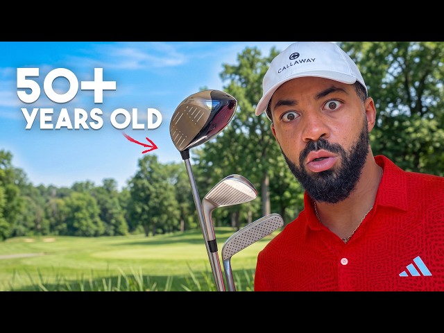 Can a PGA Pro Break Par using Clubs from the 1980s