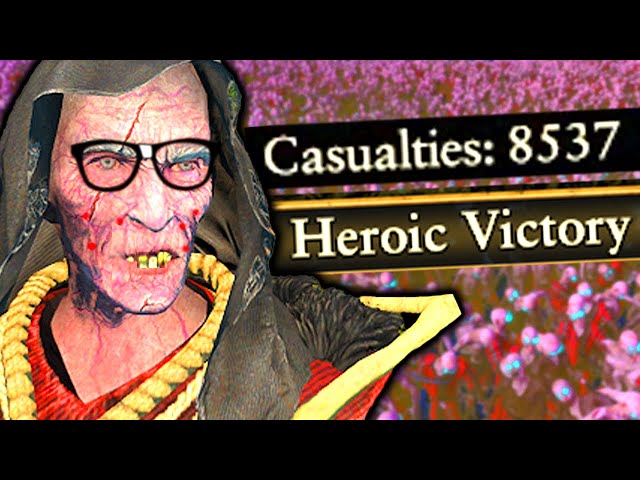 Eating Gods with Zombies Only in Total Warhammer 3