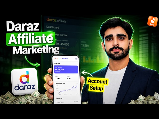 Daraz Affiliate Account Setup 2026 | How to Earn Money from Daraz Affiliate Marketing (Full Guide)