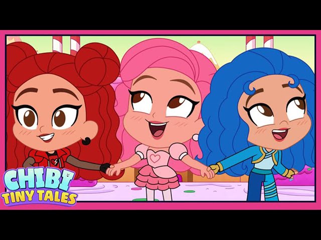 Life is Sweeter 🩷🎵 | Chibi Tiny Tales | Descendants: The Rise of Red | @disneychannelanimation