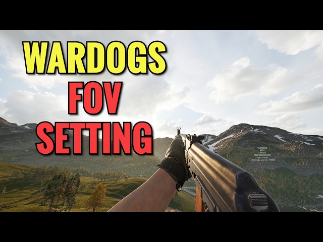 Wardogs How To Change FOV