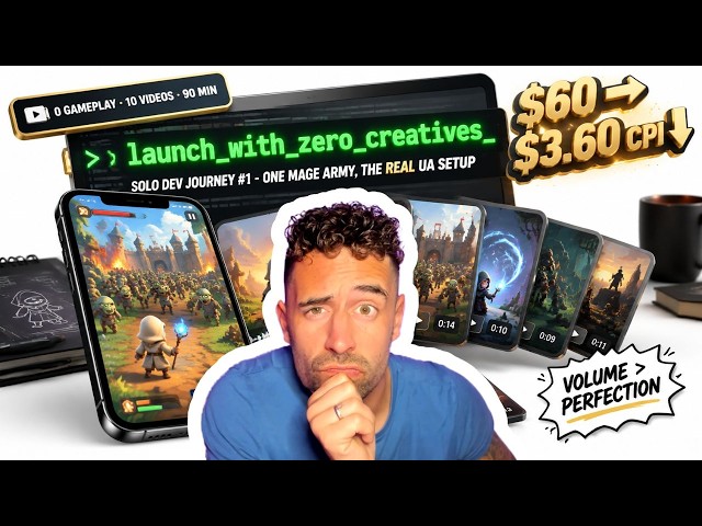 🧙 Solo Dev Journey #1: How to start with UA? From a store link to a LIVE UA Campaigns