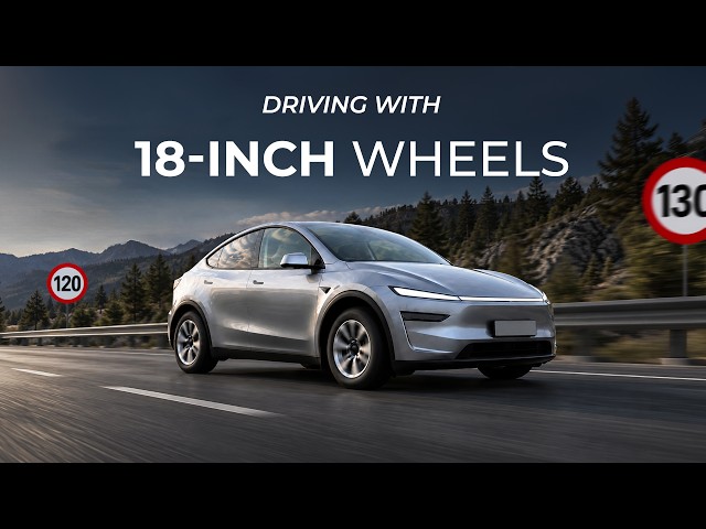 Do Smaller Wheel Sizes Add More Range? | Tesla Model Y Highway Test