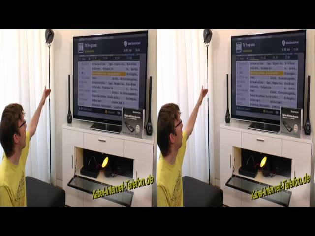 3D-Video: Sagemcom RCI88-1000 KDG - Bedienung / Menüführung Kabel Deutschland HD DVR XL