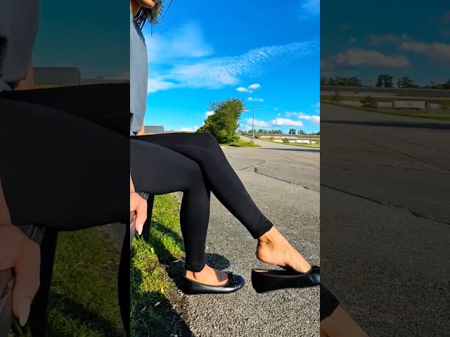 Simple Ballerina Flats Shoeplay