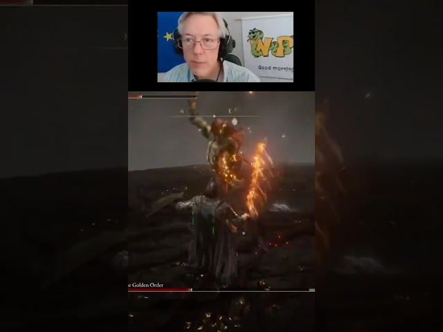 We beat Radagon (Tiche and I) #EldenRing #Radagon #BossFight #BlackKnifeTiche