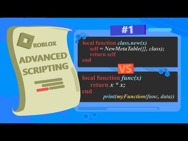 Introduction to ADVANCED Roblox Studio Scripting: Roblox Studio ADVANCED Scripting tutorial
