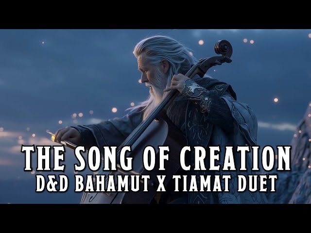 The Song of Creation - A D&D Bahamut x Tiamat Duet #sunoai