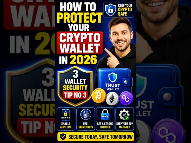 How To Protect Your Crypto Wallet In 2026 Wallet Security Tip # 3
