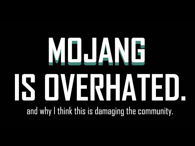Minecraft: The Community, Management, and why it's important. (Video Essay)