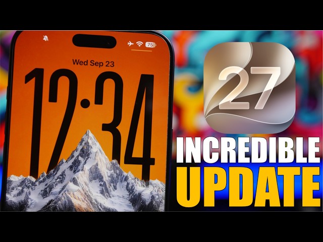 iOS 27.2 - Apple DID IT Again !