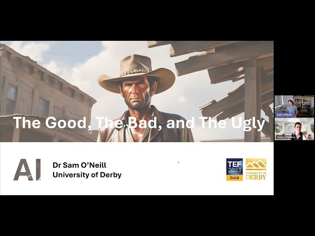 Webinar: AI - the good, the bad and the ugly