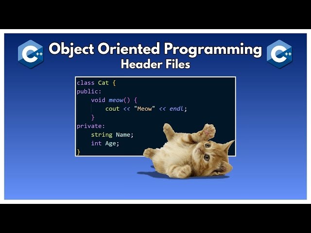 Object Oriented Programming in C++ - Header Files