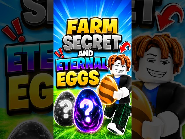 How to farm secret and eternal eggs in steal an egg, how to get rare eggs #roblox