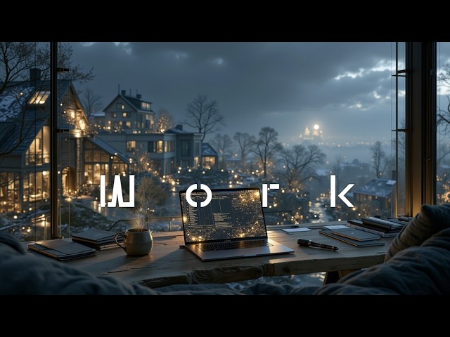 Deep Work Coding Session ~ Ultimate Focus Music for Programmers & Developers ~ Winter Night Calm