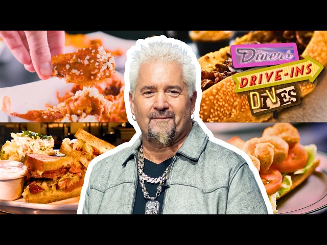 American Classics on #DDD with Guy Fieri 🇺🇸 | Diners, Drive-Ins and Dives | Food Network