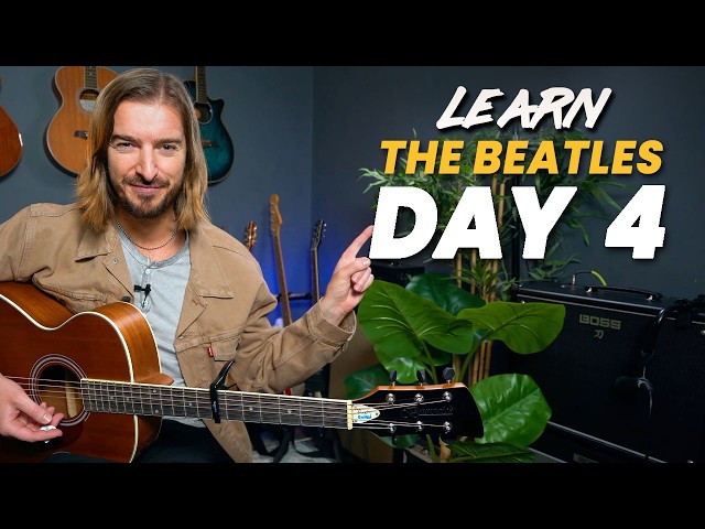Day 4 - 10 Day Beatles Guitar Challenge - simplifying a classic