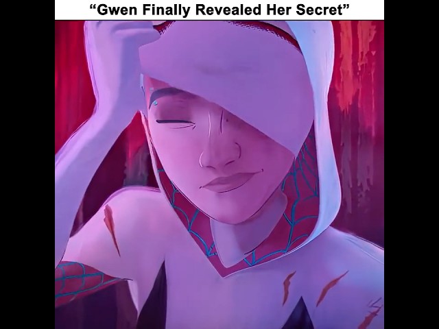"Gwen Revealed the Secret to Her Dad" || Spider-Verse Edit || Headlights #short #edit