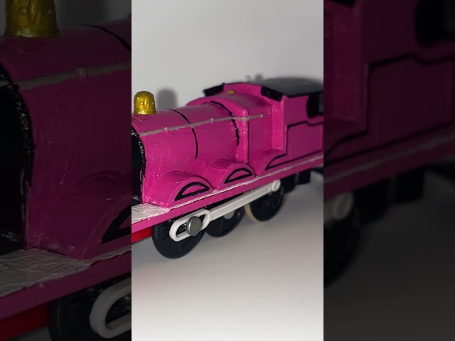 Custom Trackmaster Pink James 