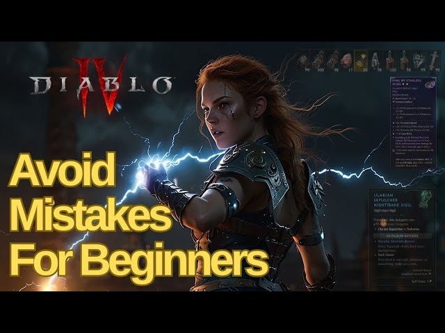 EASY Start. Diablo 4 Beginner Guide 2026 — Modes, Leveling, and Core Activities.