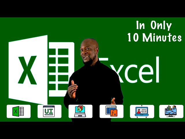 Excel in 10 Minutes (Beginner level Tutorial)